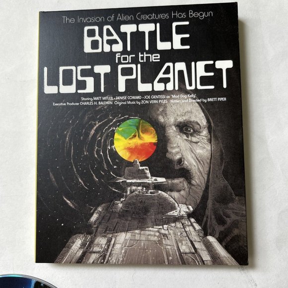 Vinegar Syndrome Battle For The Lost Planet / Mutant War Blu-ray-Slipcover-bonus - Picture 3 of 7